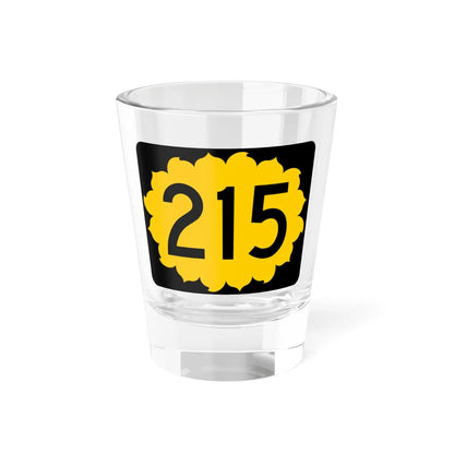 K-215 (Kansas) (Road Sign) Shot Glass 1.5oz 1.5oz - Go Mug Yourself