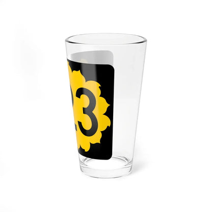 K-223 (Kansas) (Road Sign) Pint Glass 16oz - Go Mug Yourself