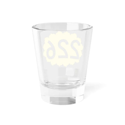 K-226 (Kansas) (Road Sign) Shot Glass 1.5oz - Go Mug Yourself