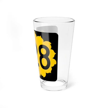 K-228 (Kansas) (Road Sign) Pint Glass 16oz - Go Mug Yourself