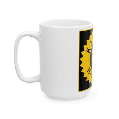 K-26 1926 (Kansas) (Road Sign) White Coffee Mug - Go Mug Yourself