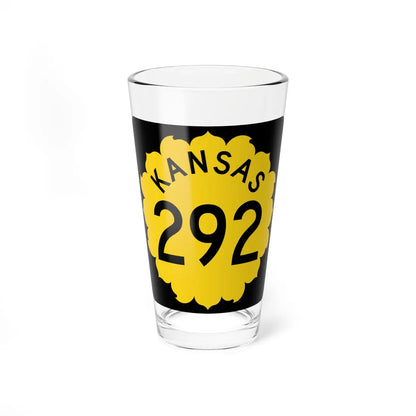 K-292 1962 (Kansas) (Road Sign) Pint Glss 16oz 16oz - Go Mug Yourself