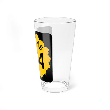 K-334 1962 (Kansas) (Road Sign) Pint Glss 16oz - Go Mug Yourself