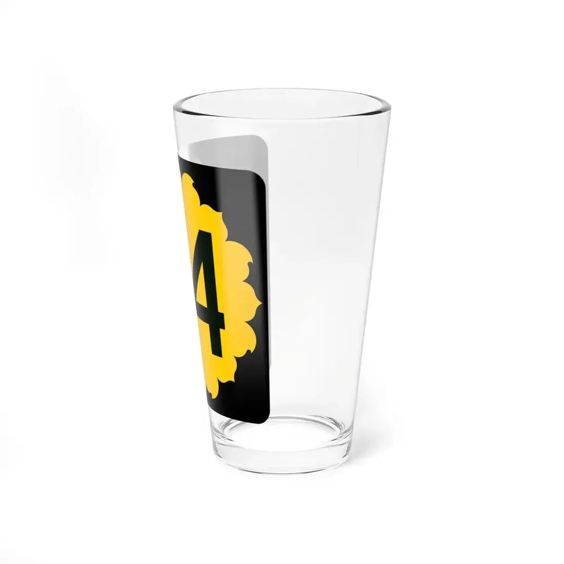 K-34 (Kansas) (Road Sign) Pint Glss 16oz - Go Mug Yourself