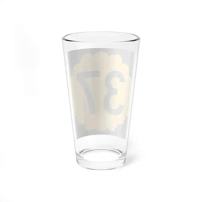 K-37 (Kansas) (Road Sign) Pint Glass 16oz - Go Mug Yourself