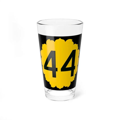 K-44 (Kansas) (Road Sign) Pint Glss 16oz 16oz - Go Mug Yourself