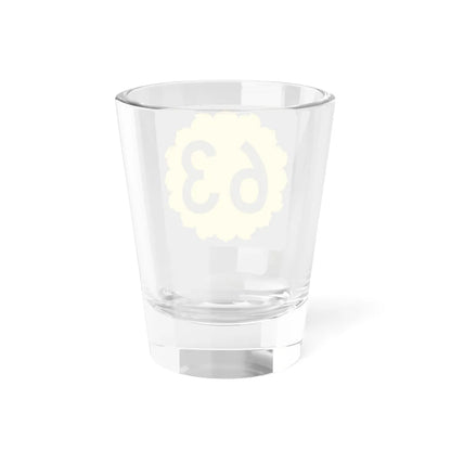 K-63 (Kansas) (Road Sign) Shot Glass 1.5oz - Go Mug Yourself