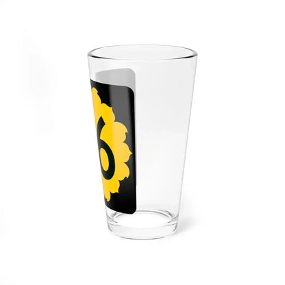 K-66 (Kansas) (Road Sign) Pint Glass 16oz - Go Mug Yourself