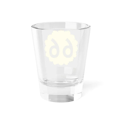 K-66 (Kansas) (Road Sign) Shot Glass 1.5oz - Go Mug Yourself