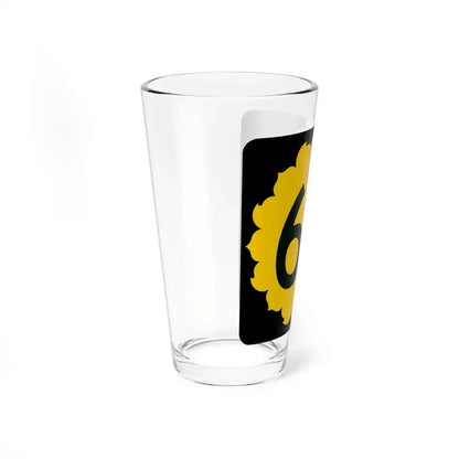 K-67 (Kansas) (Road Sign) Pint Glass 16oz - Go Mug Yourself