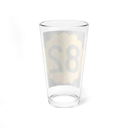 K-82 (Kansas) (Road Sign) Pint Glass 16oz - Go Mug Yourself