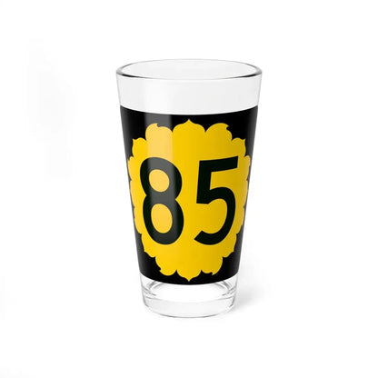 K-85 (Kansas) (Road Sign) Pint Glss 16oz 16oz - Go Mug Yourself