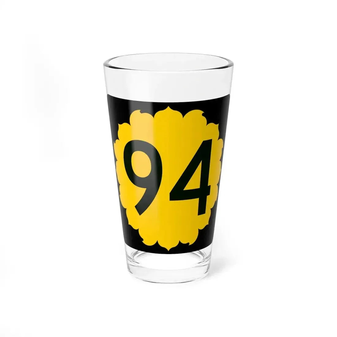 K-94 (Kansas) (Road Sign) Pint Glass 16oz 16oz - Go Mug Yourself
