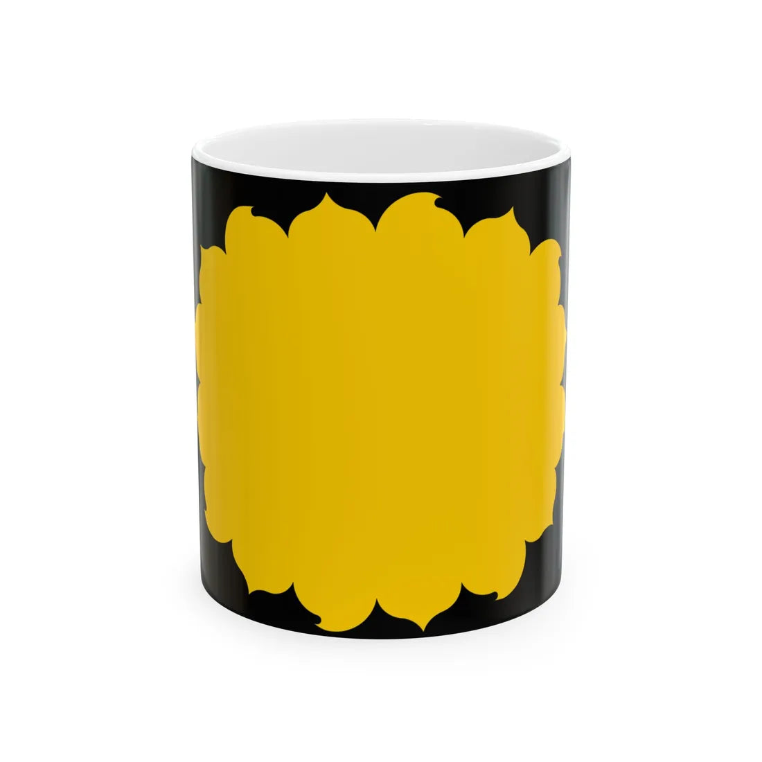 K-blank wide (Kansas) (Road Sign) White Coffee Mug 11oz - Go Mug Yourself
