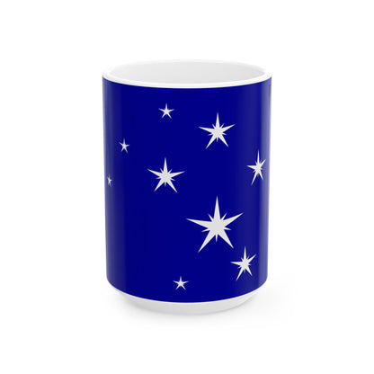 Ka Lahui Hawai Flag (United States) White Coffee Mug-15oz-Go Mug Yourself