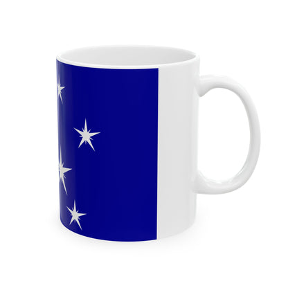 Ka Lahui Hawai Flag (United States) White Coffee Mug-Go Mug Yourself