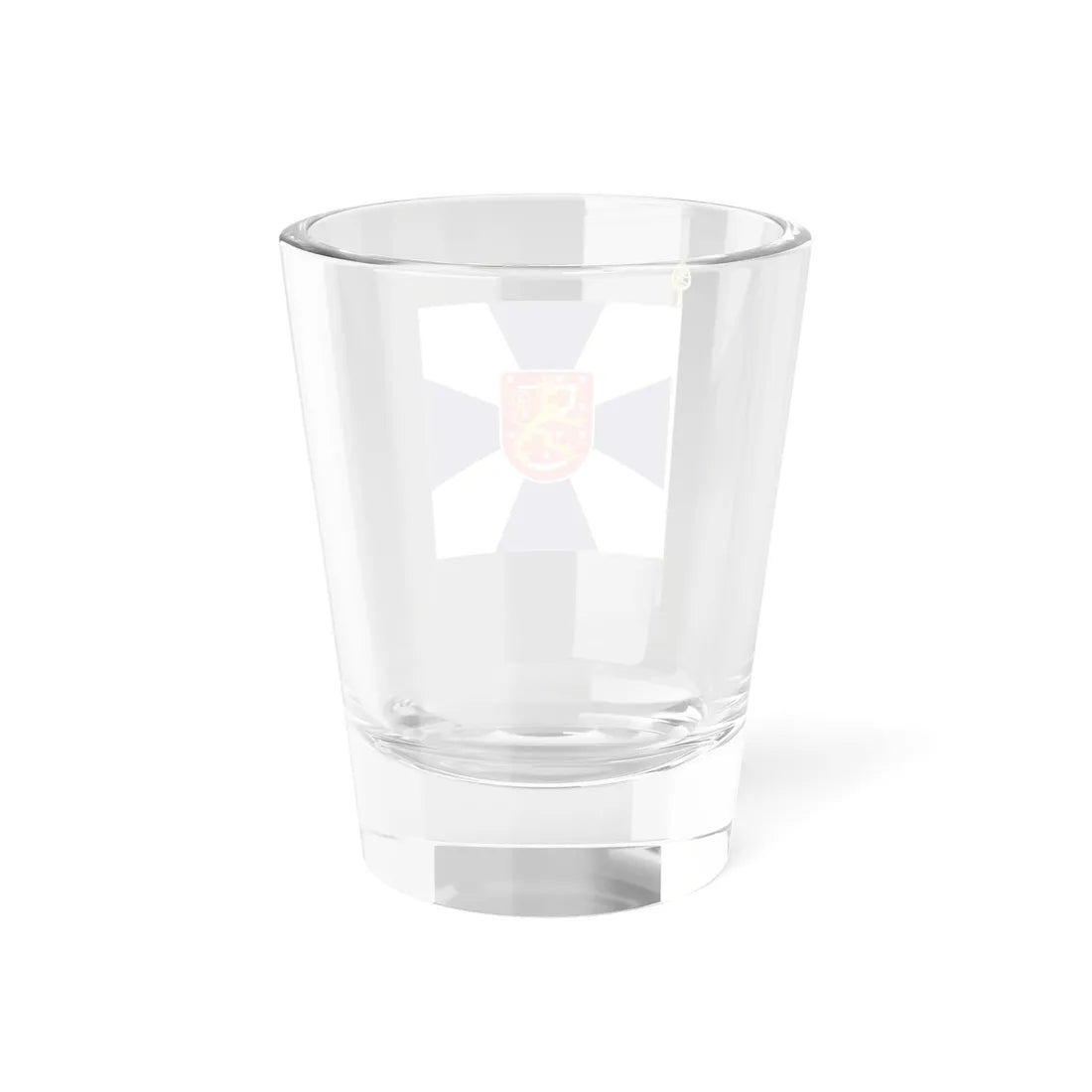 Kaartin jääkärirykmentin lippu (Finland) Shot Glass 1.5oz - Go Mug Yourself