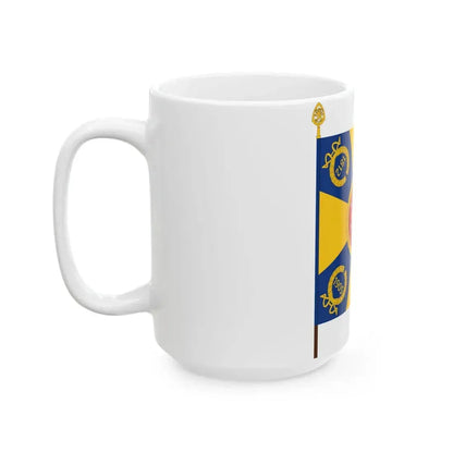 Kaartin pataljoonan lippu (Finland) White Coffee Mug - Go Mug Yourself