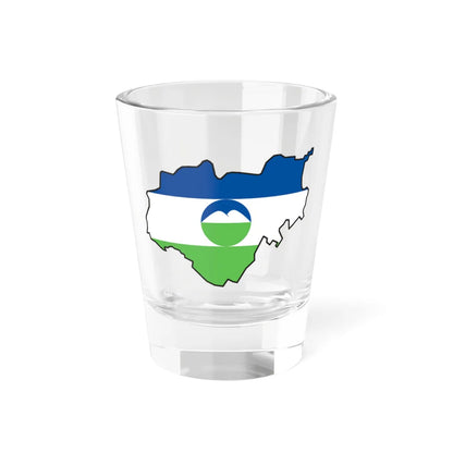 Kabardin-Balkar-geo-stub (Russia) Shot Glass 1.5oz 1.5oz - Go Mug Yourself