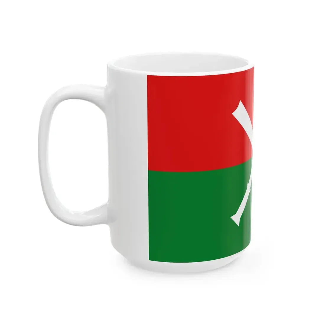 Kachin People Flag (Myanmar) White Coffee Mug - Go Mug Yourself