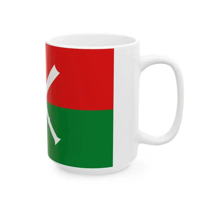 Kachin People Flag (Myanmar) White Coffee Mug - Go Mug Yourself