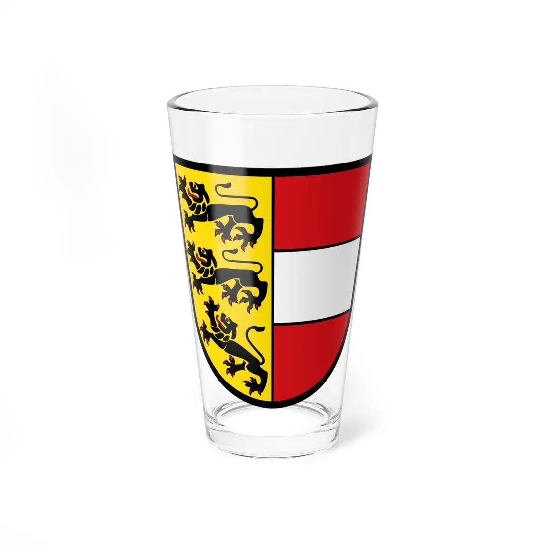 Kaernten shield CoA (Austria) (Coat of Arms) Pint Glass 16oz 16oz - Go Mug Yourself