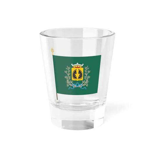 Kainuun prikaatin lippu (Finland) Shot Glass 1.5oz 1.5oz - Go Mug Yourself