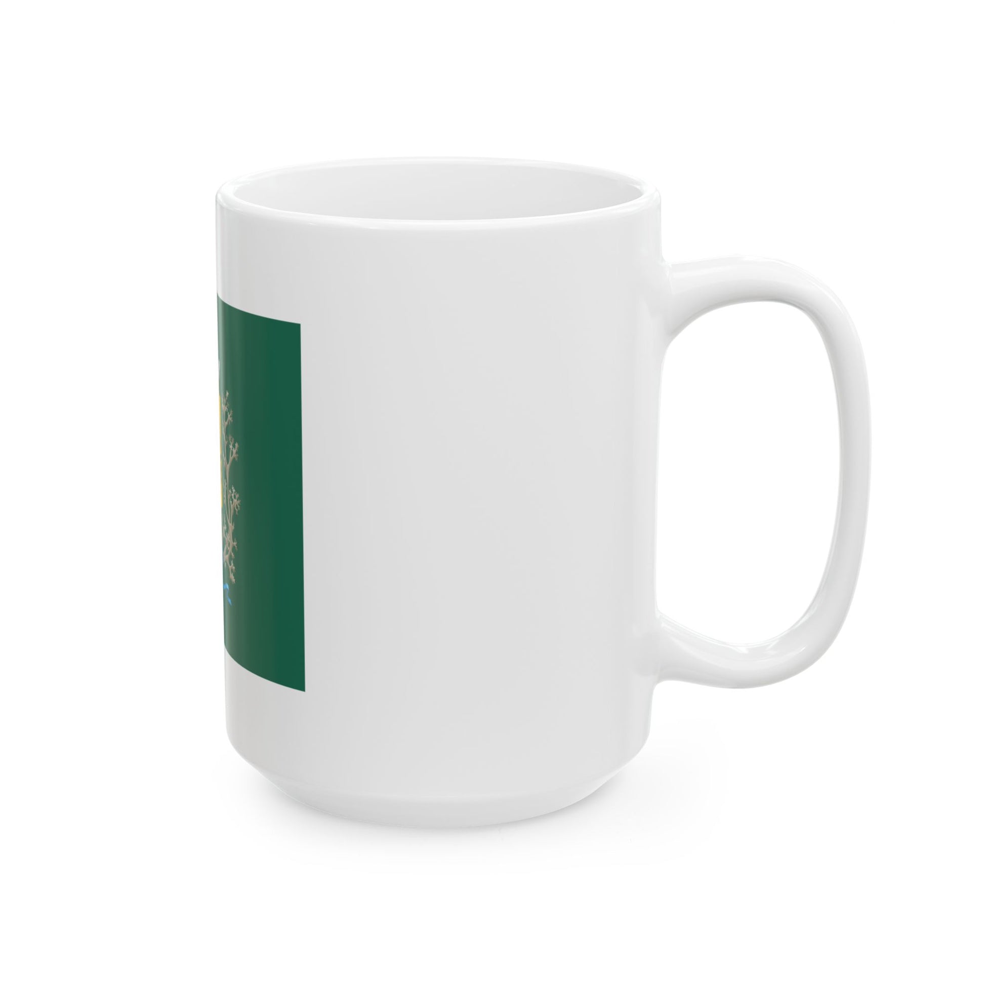 Kainuun prikaatin lippu (Finland) White Coffee Mug-Go Mug Yourself