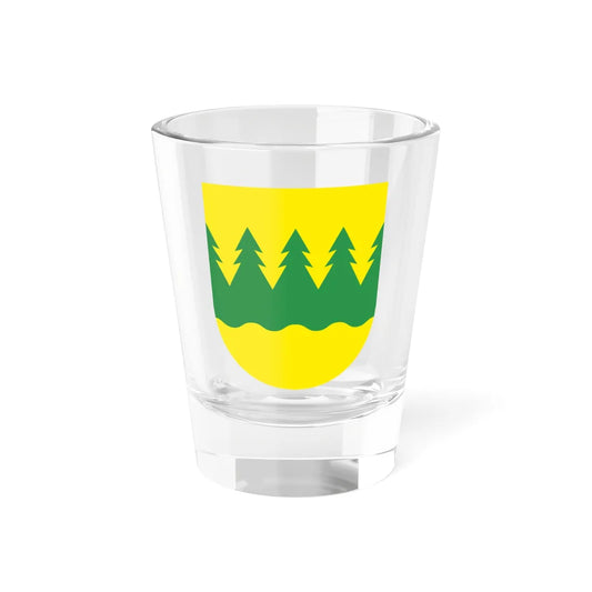 Kainuu.vaakuna (Finland) (Coat of Arms) Shot Glass 1.5oz 1.5oz - Go Mug Yourself