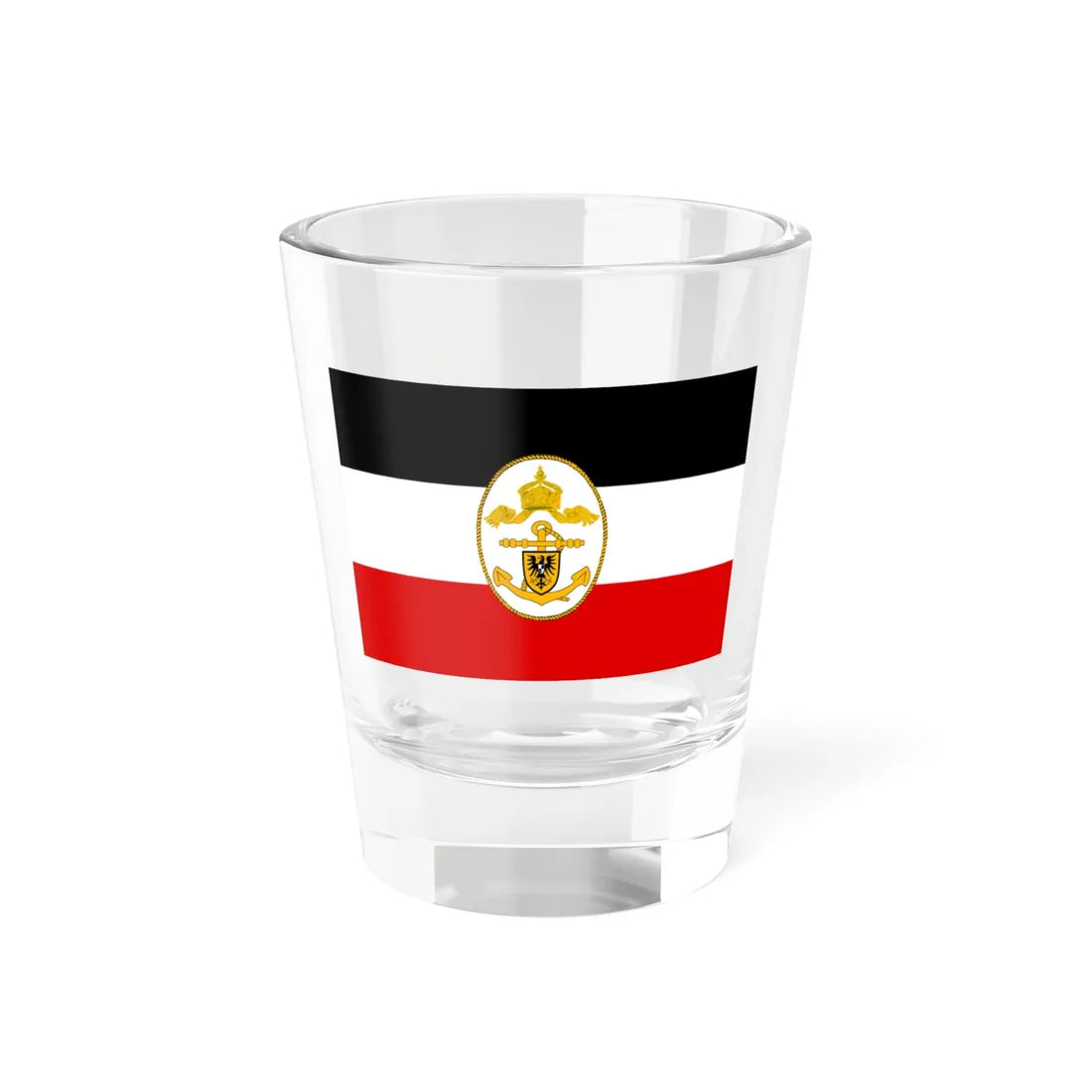 Kaiserlicher Yachtklub Kiel (Germany) Shot Glass 1.5oz 1.5oz - Go Mug Yourself