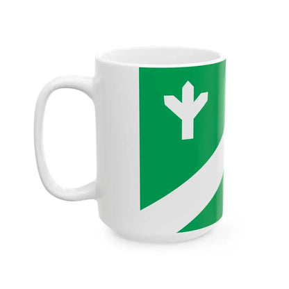 Kaiu Commune Flag (Estonia) White Coffee Mug - Go Mug Yourself