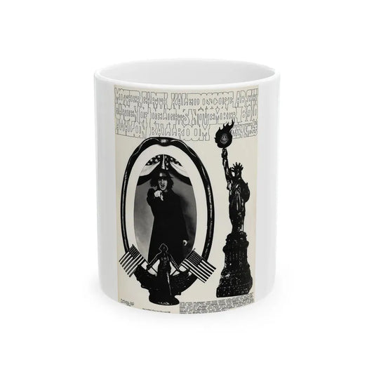 Kaleidoscope 1968 (Music Poster) White Coffee Mug 11oz - Go Mug Yourself