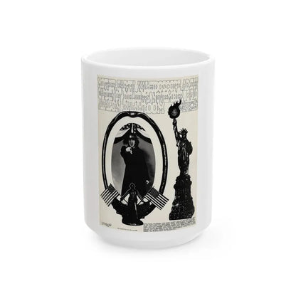 Kaleidoscope 1968 (Music Poster) White Coffee Mug 15oz - Go Mug Yourself