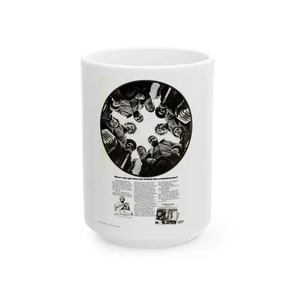 Kaleidoscope 1969 (Music Poster) White Coffee Mug 15oz - Go Mug Yourself