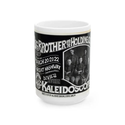 Kaleidoscope - 1970 (Music Poster) White Coffee Mug 15oz - Go Mug Yourself