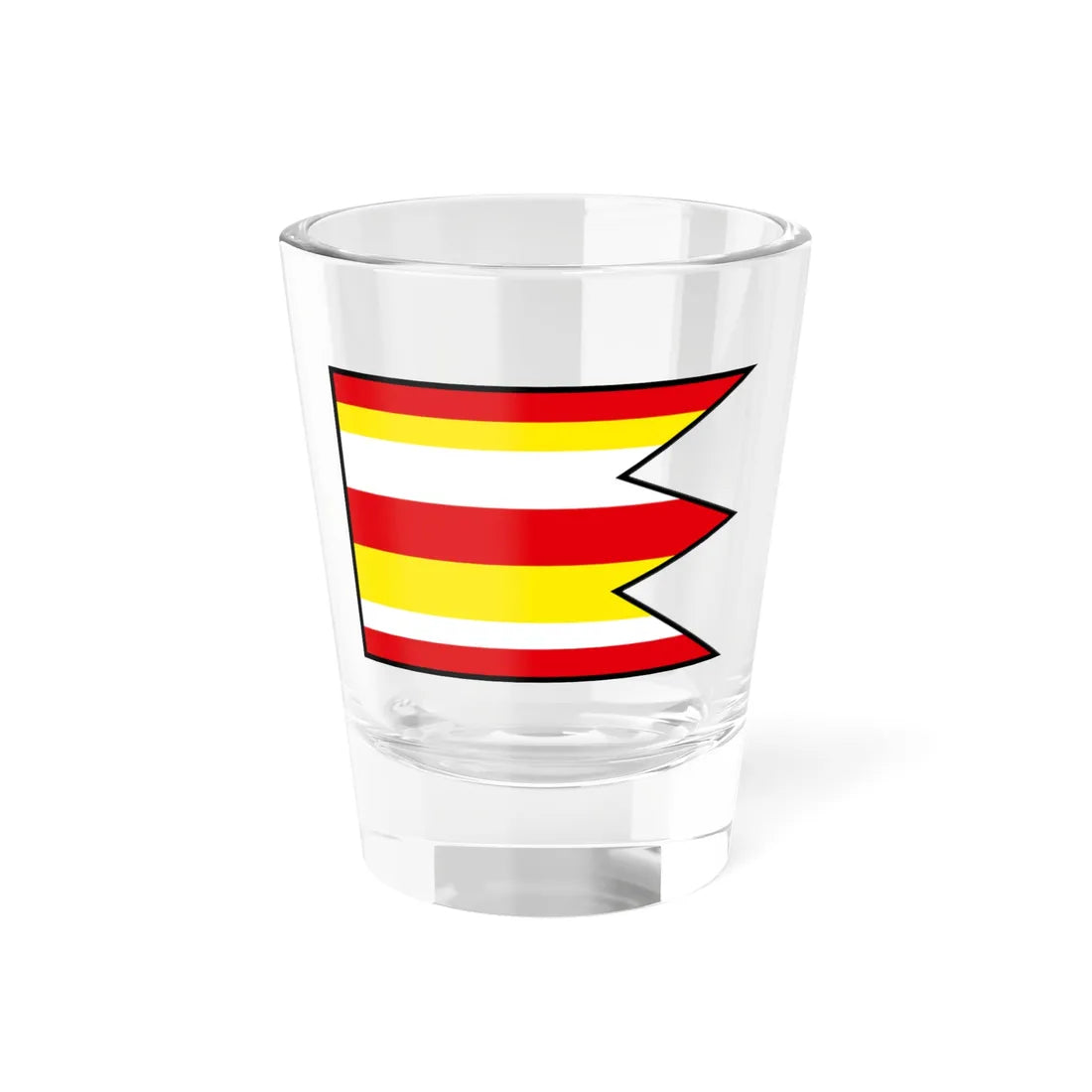 Kalinovo Poltar Flag (Slovakia) Shot Glass 1.5oz 1.5oz - Go Mug Yourself