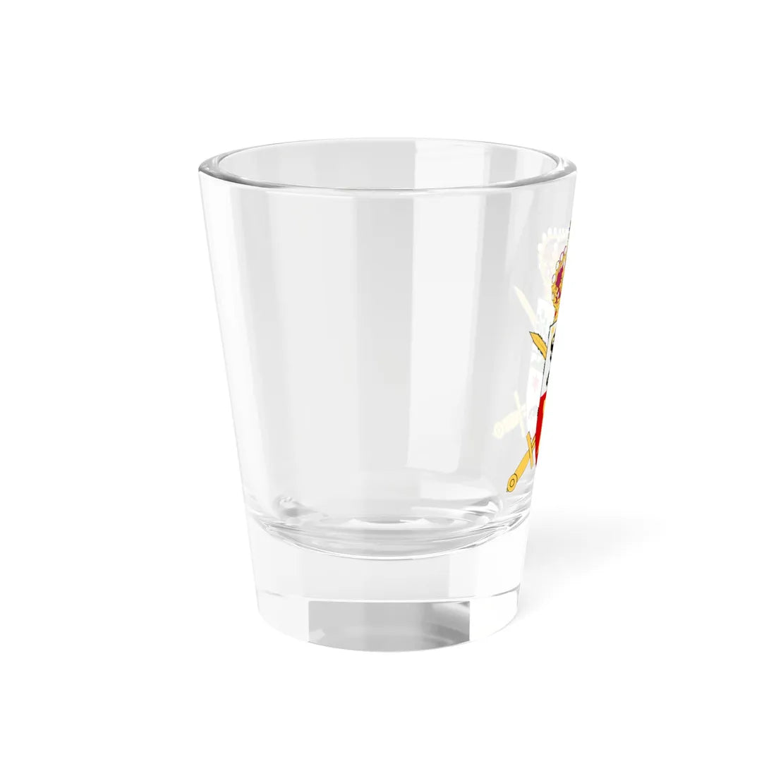 Kalix försvarsområde vapen (Sweden) (Coat of Arms) Shot Glass 1.5oz - Go Mug Yourself