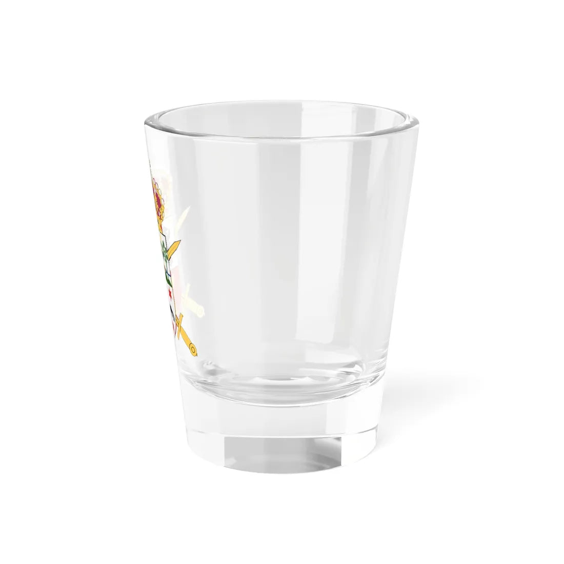 Kalix försvarsområde vapen (Sweden) (Coat of Arms) Shot Glass 1.5oz - Go Mug Yourself
