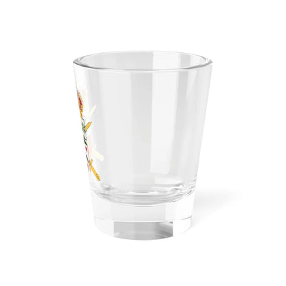 Kalix försvarsområde vapen (Sweden) (Coat of Arms) Shot Glass 1.5oz - Go Mug Yourself