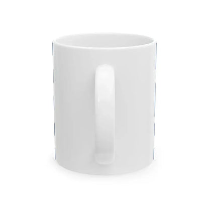 Kallergis Brothers flag (Greece) White Coffee Mug - Go Mug Yourself
