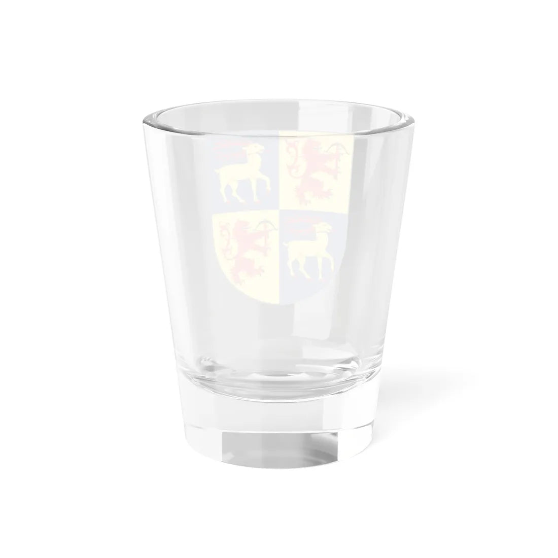 Kalmar län vapen (Sweden) (Coat of Arms) Shot Glass 1.5oz - Go Mug Yourself