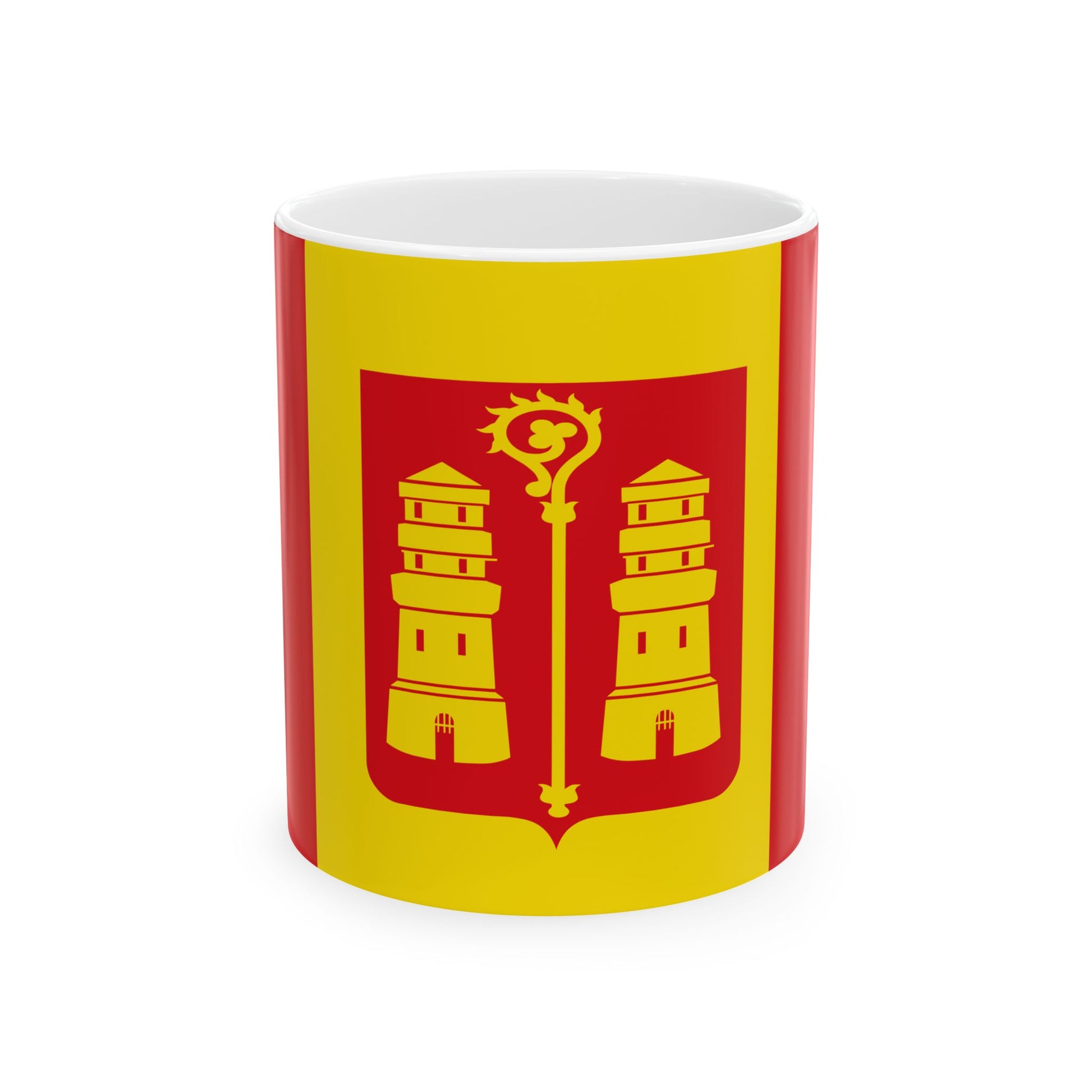 Kalmthout vlag (Belgium) White Coffee Mug-11oz-Go Mug Yourself