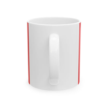 Kalmthout vlag (Belgium) White Coffee Mug-Go Mug Yourself