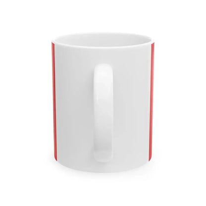 Kalmthout vlag (Belgium) White Coffee Mug - Go Mug Yourself