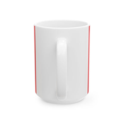 Kalmthout vlag (Belgium) White Coffee Mug-Go Mug Yourself