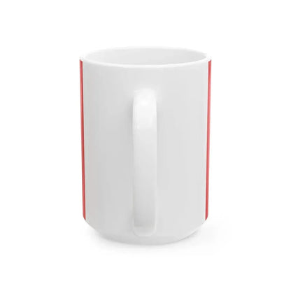 Kalmthout vlag (Belgium) White Coffee Mug - Go Mug Yourself
