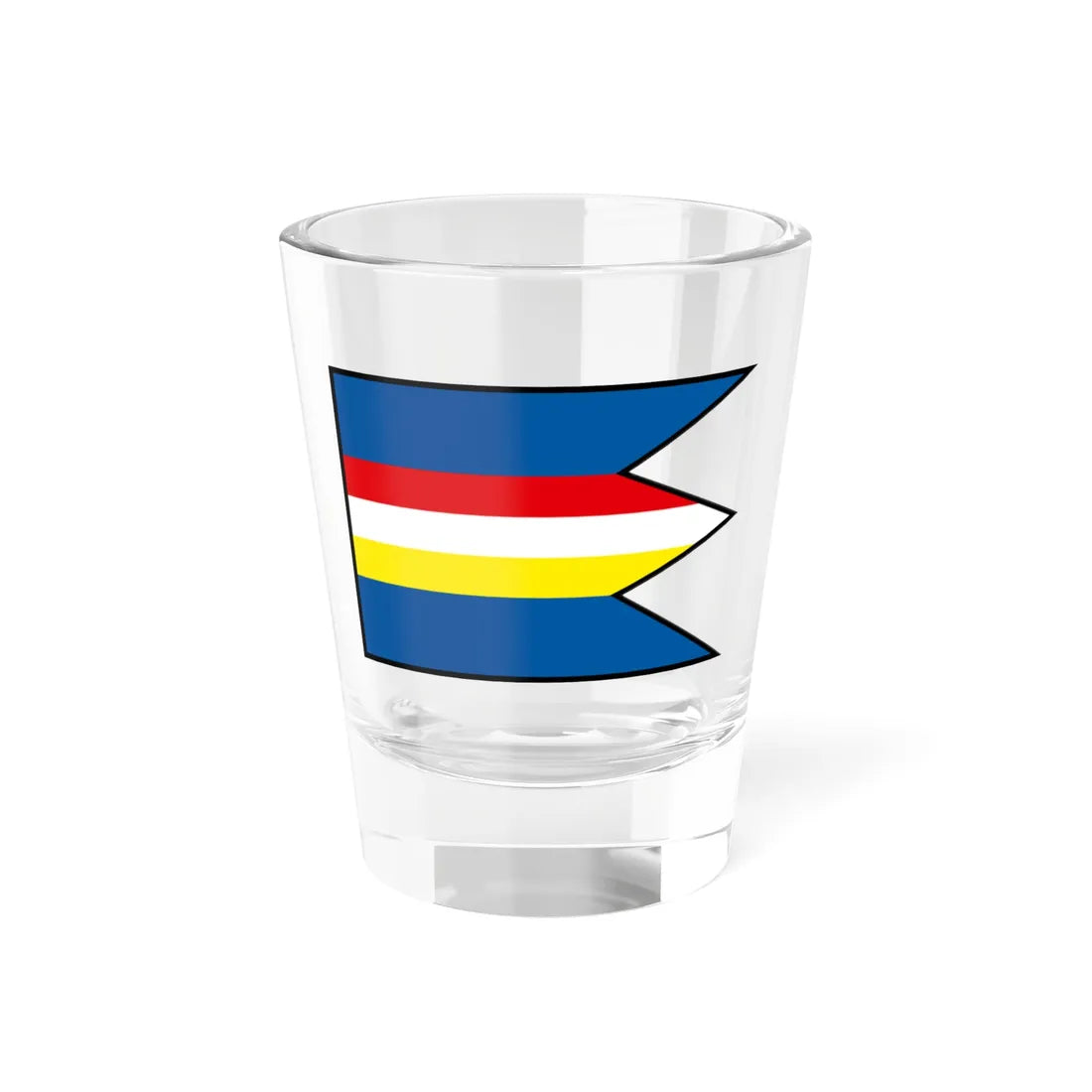 Kalna Nad Hronom Levice Flag (Slovakia) Shot Glass 1.5oz 1.5oz - Go Mug Yourself