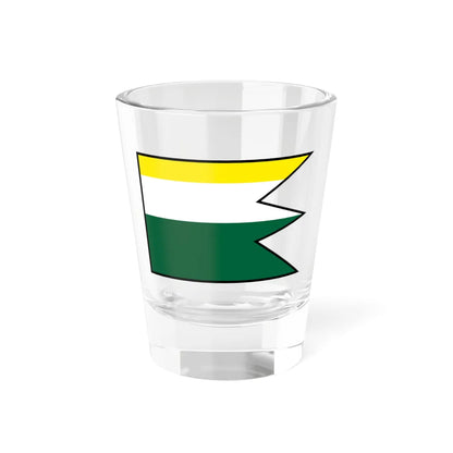 Kalniste Svidnik Flag (Slovakia) Shot Glass 1.5oz - Go Mug Yourself
