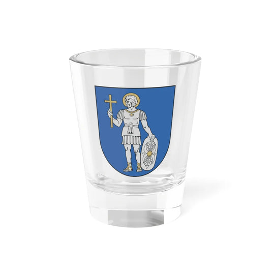Kalnujų herbas (Lithuania) (Coat of Arms) Shot Glass 1.5oz 1.5oz - Go Mug Yourself