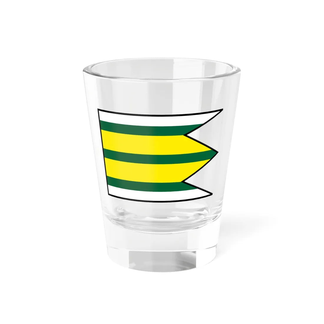 Kalonda Lucenec Flag (Slovakia) Shot Glass 1.5oz 1.5oz - Go Mug Yourself